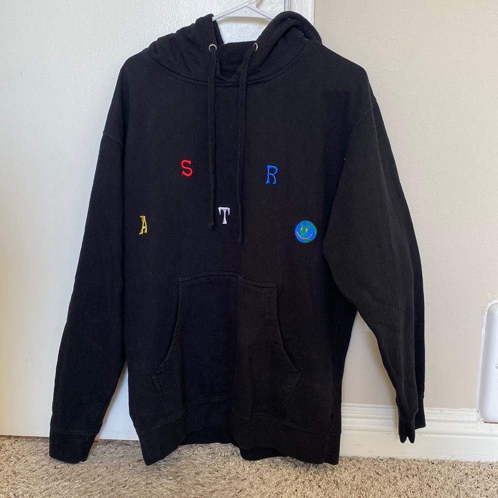 Astroworld Travis Scott Hoodie Size Large